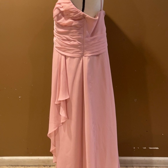 Formal mauve pink long dress. Size 20 Tailored. So it fits more like an 18 - Picture 3 of 8